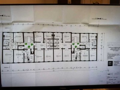 Helle 3-Zimmer Wohnung im 6. OG mit Aufzug in Friedrichshain