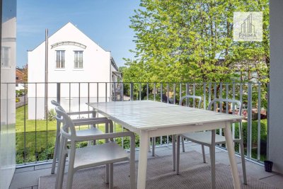 Nagelneue 3-Zimmer Wohnung mit Balkon und Garten