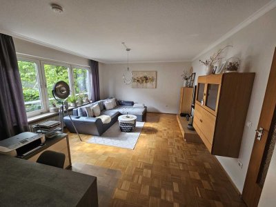 Stilvolle, 70qm, 2-Zimmer-Whg mit Balkon & Gartenzugang in München-Aubing in S-Bahn S8 Nähe