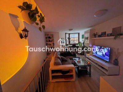 Tauschwohnung: Gut geschnittene Maisonette-Wohnung in Bahnhofsnähe