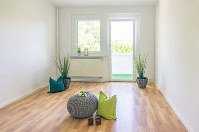 2-Raumwohnung mit zwei Balkonen
