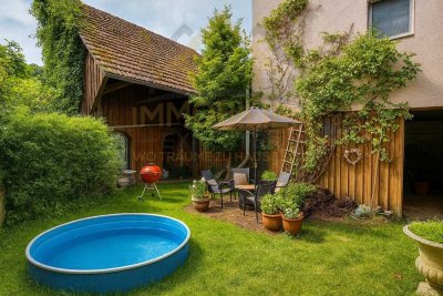 „Ein Haus mit Ausstrahlung – 8 Liegenschaften in Kirchzell, Scheune mit Ausbaupotenzial“