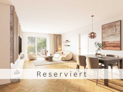 Reserviert: Ruhige Neubauwohnung mit Süd-Balkon  im Kö-Karree - nur 80m von der Königsallee entfernt