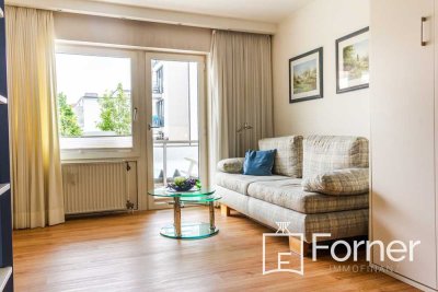 Hochwertige Einraumwohnung mit Südbalkon in Toplage auf Norderney