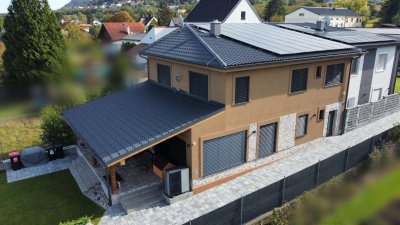 Luxuriöses Einfamilienhaus mit nachhaltiger und moderner Architektur in 2410 Hainburg an der Donau.