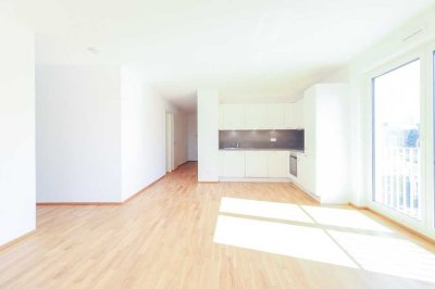 Lichtdurchflutete Familienwohnung mit sonniger Loggia und moderner Einbauküche in ERSTBEZUG!