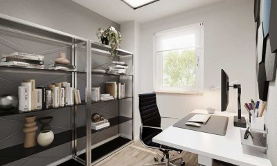 Das Highlight: 2-Zimmer-Wohnung mit Homeoffice