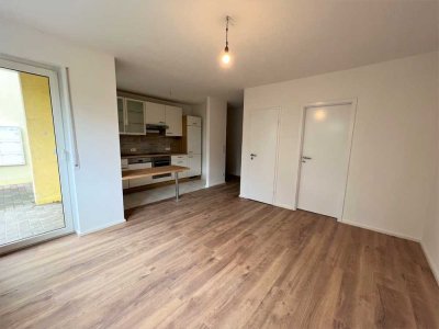 Charmante Erdgeschosswohnung mit Einbauküche und Sonnenterrasse