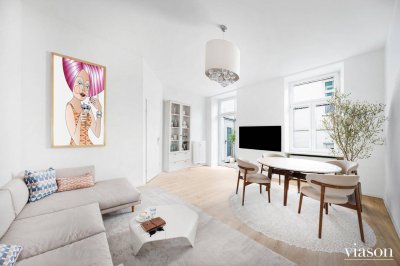 3 Zimmer I Komplettküche I Terrasse I U6 Nähe I Altbau I EG