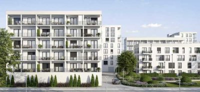 Helle, neuwertige 2-Zimmer Wohnung mit Balkon & Einbauküche