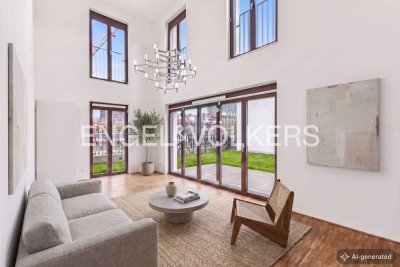 Luxuriöses Penthouse über den Dächern Frankfurts – einzigartige Loft-Architektur