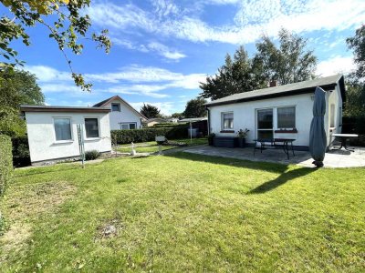Erholungsgrundstück mit massiven Bungalow in wunderschöner Lage