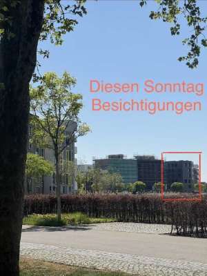 3-Zimmer Neubauwohnung mit Loggia in Design-Haus im Heilbronner Neckarbogen (BUGA-Gelände)