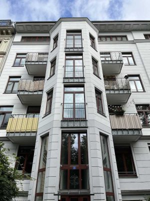 barrierearme 2-Raum-Wohnung mit Balkon im Zentrum-West I direkt am Johannapark