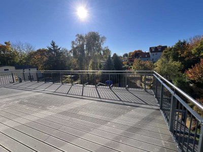 Ein echtes Juwel mit außergewöhnlicher Terrasse – Wohnen mit Weite und Ruhe