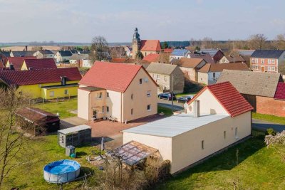 WIEDER VERFÜGBAR! Wohnduett in Grabo - Zweifamilienhaus + Einfamilienhaus mit viel Potenzial