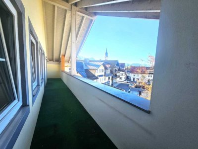 Wohnen mit rundum Bergblick über den Dächern von Sonthofen