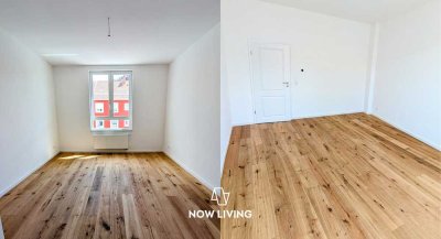 Helle, sanierte 3-Zimmer-Wohnung mit Balkon in ruhiger Lage