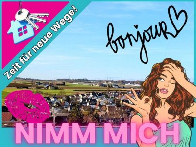 !!EINZIEHEN & WOHLFÜHLEN: sonnige 3-Zi.-Wohnung mit Aussichtsbalkon, EBK, Garage u. Personenaufzug!!