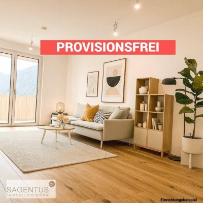 Ca. 43m² große 2-Zimmer-NEUBAU-Wohnung mit WEST-Balkon in Innsbruck ab sofort zu mieten