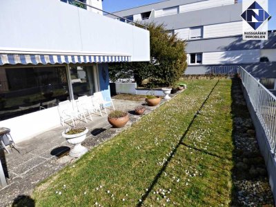Helle, gepflegte Terrassen-Wohnung mit 3,5 Zimmern und Garage