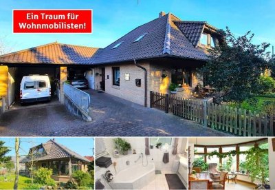 Wertiges und sehr gepflegtes Wohnhaus mit  2 Terrassen, Gartenteich, Kachelofen und vielen Extras!
