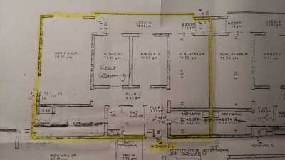 4-Zimmer-Etagenwohnung