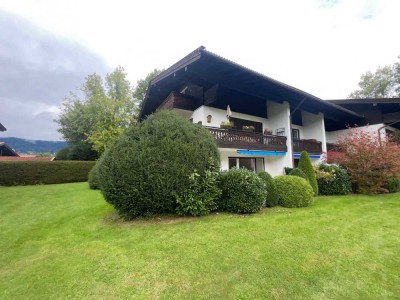 Rottach-Egern ruhige See-nahe Lage - 2-Zimmer-Terrassenwohnung in Top-Anlage mit Schwimmbad