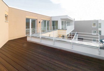 Exklusive 3-Zimmer-Wohnung mit riesiger Dachterrasse und EBK in der Bremer Innenstadt