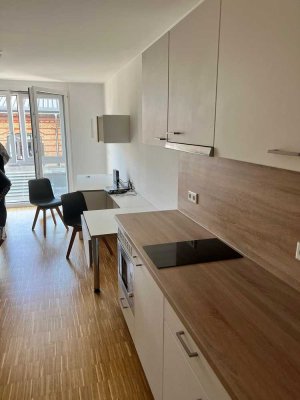 Nachmieter*in gesucht für Moderne möblierte Wohnung im Studentenwohnheim zentral in Mainz