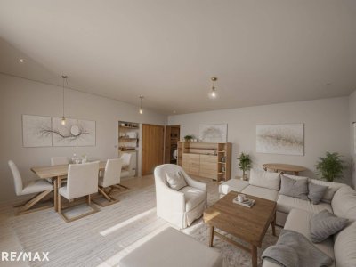 Großzügige 3-Zimmer-Wohnung mit Terrasse und Parkplatz