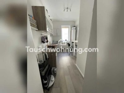 Tauschwohnung: 2 Zimmer + Dachboden, Abstellraum, Küche, Fahrradschuppen