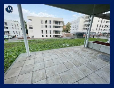 Mit Blick ins Grüne + West-Terrasse das Wohnen genießen! 3 Zimmer, Einbauküche, Parkett,modernes Bad