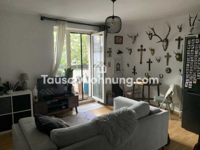 Tauschwohnung: Kleine Wohnung mit Balkon in Unterbilk