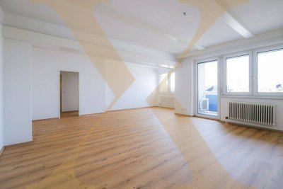 Modernisierte 3,5-Zimmer-Wohnung mit Loggia und Fernsicht in Linz zu vermieten!