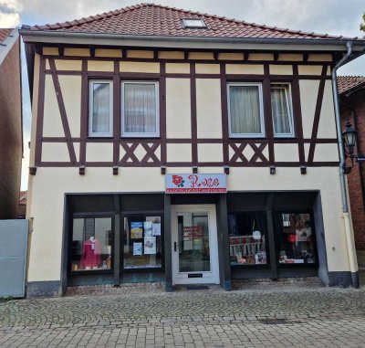 Vielseitiges Fachwerkhaus mit Ladenlokal und 4 Wohnungen (vermietet) im Herzen von Telgte