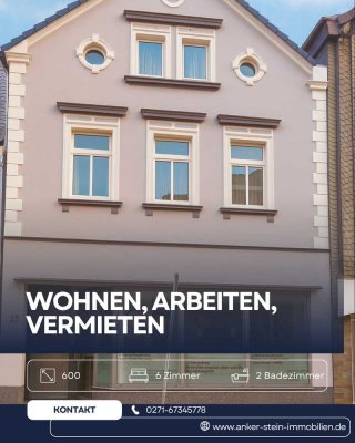 Wohnen, Arbeiten, Vermieten – vielseitiges Haus mit Charakter in Olpe