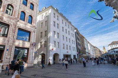 Marienplatz - Exklusive Galeriewohnung mit Dachterrasse und Panoramablick im Herzen Münchens