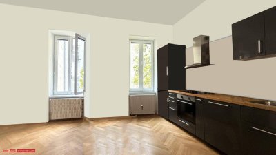 NÄCHST 4. Bez. - FAMILIENGERECHTE RUHIGE ALTBAUWOHNUNG - STILHAUS - 3.OG - HOFLAGE
