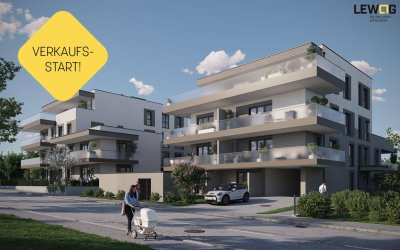 B01 | Die Gartenwohnung - 3 Zimmer und 120 m² Garten - Leonding Stadtzentrum