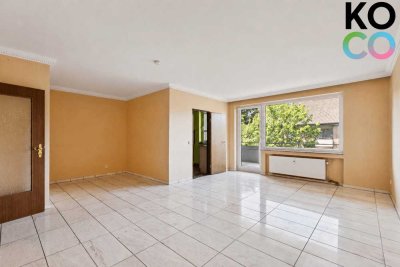 Sonnige 3-Zimmer-Wohnung mit Balkon, Tiefgaragenstellplatz und gepflegter Ausstattung in Eller