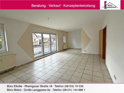 Top gepflegte 2-3 ZKB-Wohnung mit Balkon
in guter Lage von Saulheim