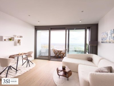 Möbliert, Pool, Sauna, Fitness in den DANUBEFLATS wohnen mit Luxusausstattung und phantastischem Ausblick