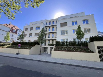Erstbezug an der Lameystraße: Exklusive 4-Zimmer-Terrassenwohnung mit Gartenblick und Einbauküche