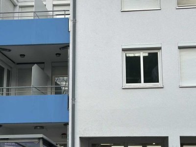 Stilvolle, vollständig renovierte 1-Zimmer-Wohnung mit Balkon und Einbauküche in Lindau