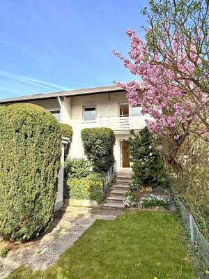 Familienidyll in Bestlage: Großzügiges Reihenmittelhaus mit Westgarten in Darmstadt-Arheilgen