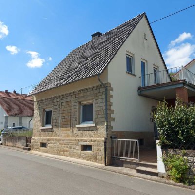 Top-Gelegenheit! Gemütliches Einfamilienhaus mit Anbau in Staudernheim zu verkaufen!