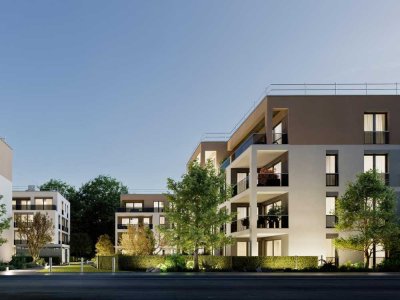 3-Zimmer-Neubau: Leben zwischen Stadt und Natur