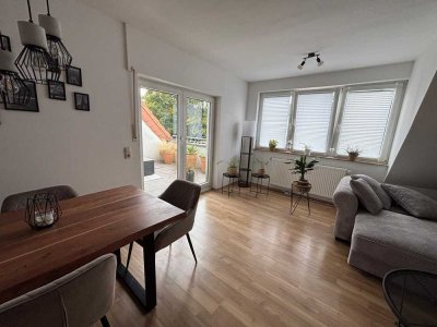 3 Raum Maisonette Wohnung mit Balkon