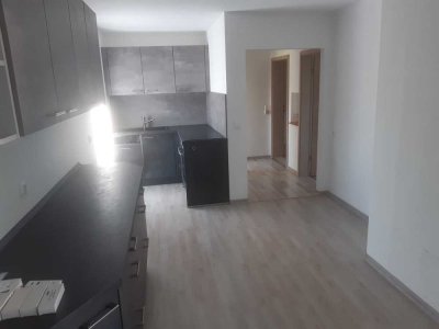 Attraktive 2,5-Zimmer-Erdgeschosswohnung mit geh. Innenausstattung mit Balkon und EBK in Zwickau